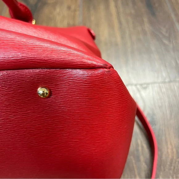 Ralph Lauren Newberry red satchel - Picture 4 of 7